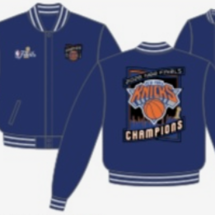 New York Knicks Champions Varsity Jacket (KNI-103-CHA6-ROY)