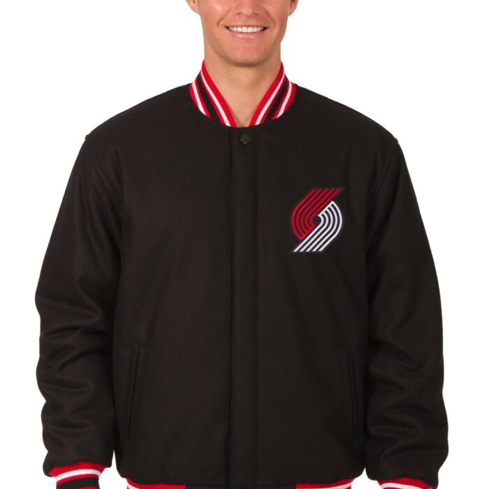 Portland Trail Blazers Reversible All-Wool Jacket