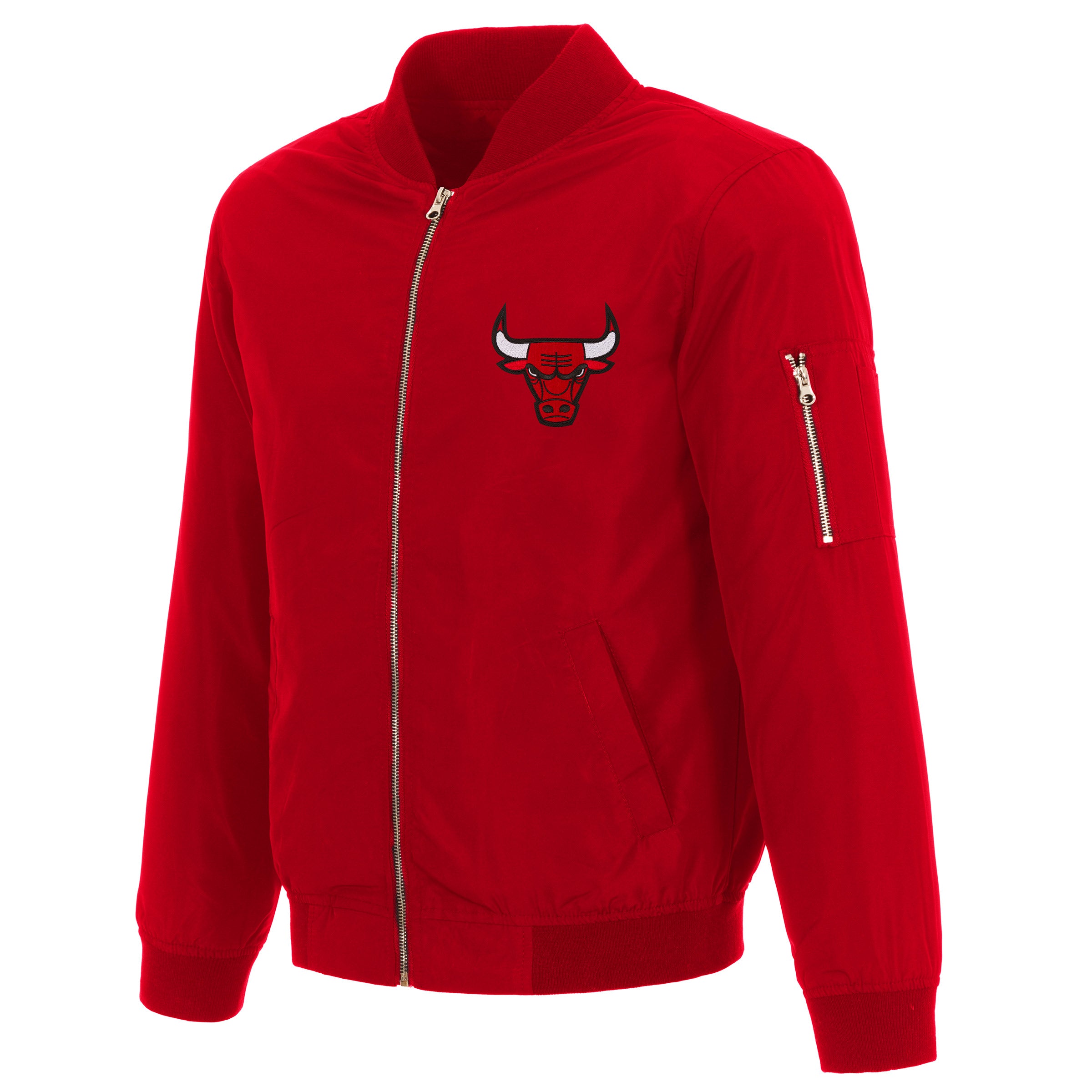 Chicago Bulls Nylon Bomber Jacket