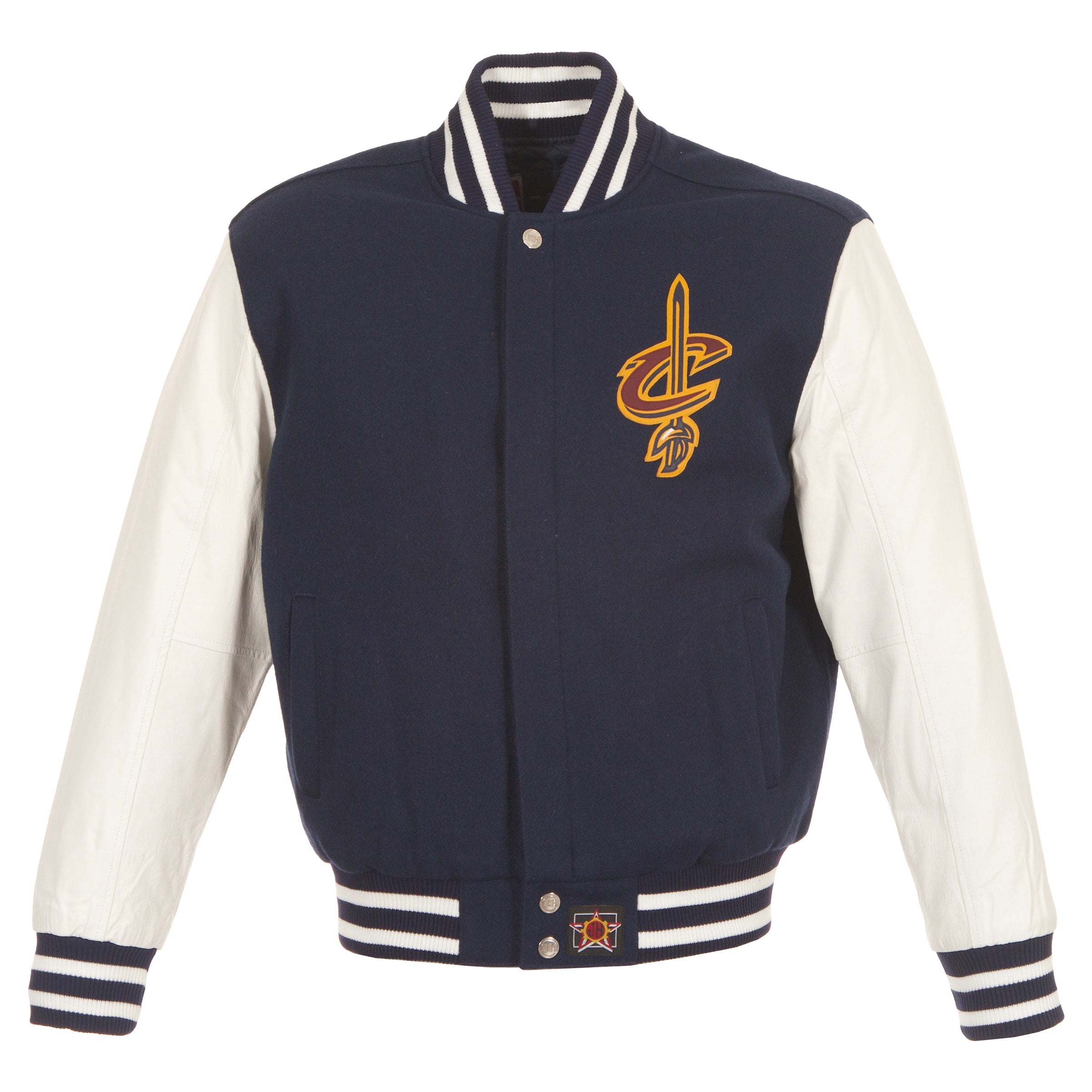 Cleveland Cavaliers All Wool Jacket with Leather Logos