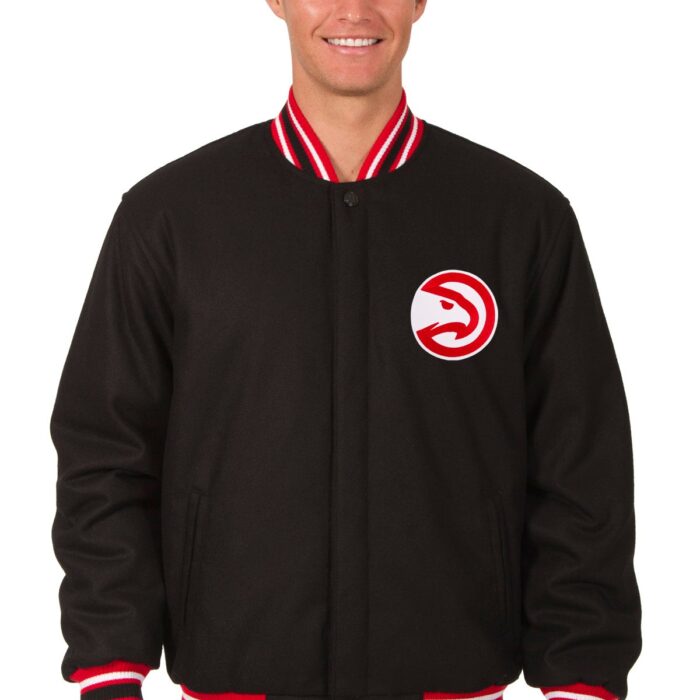 Atlanta Hawks Reversible All-Wool Jacket