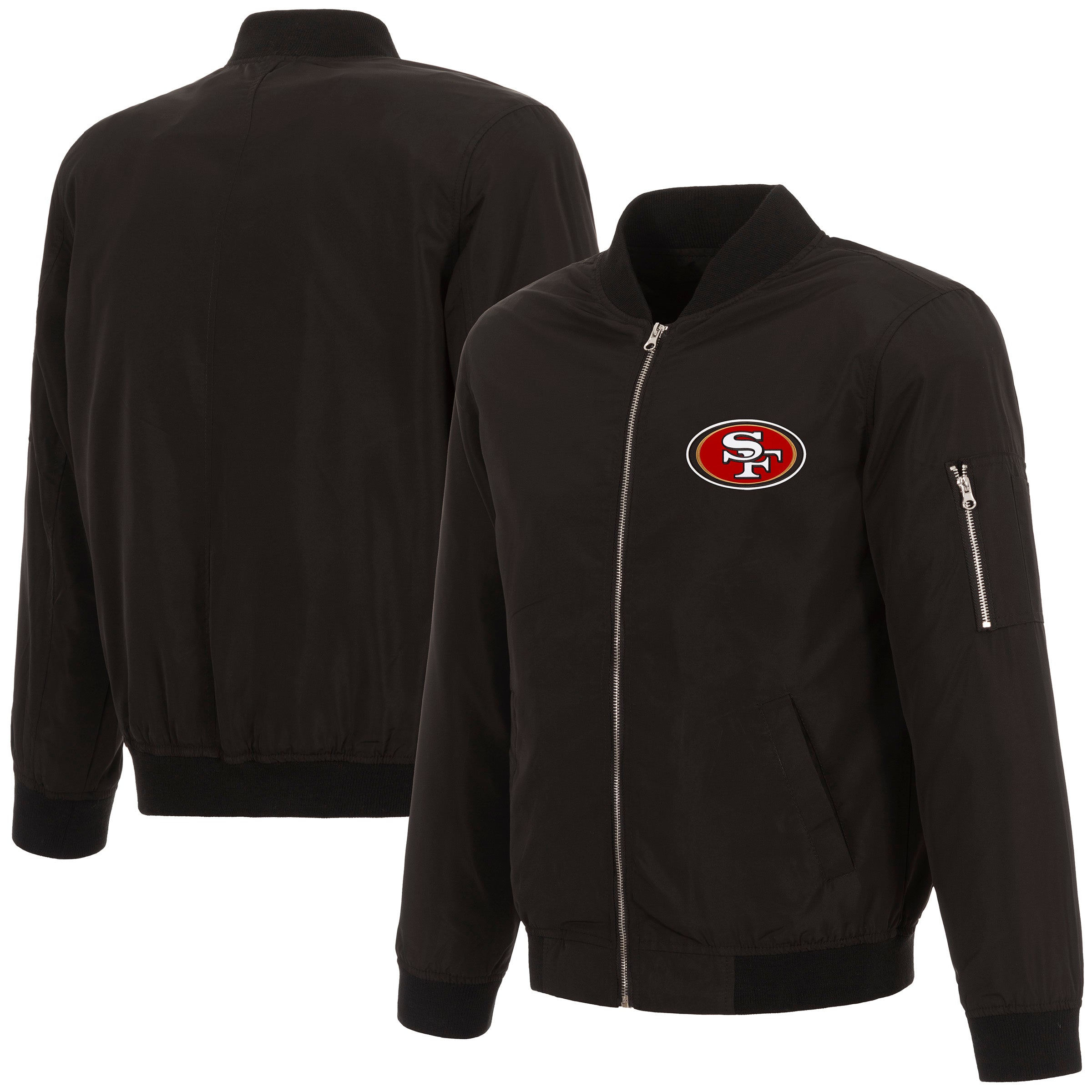 San Francisco 49ers Nylon Bomber Jacket