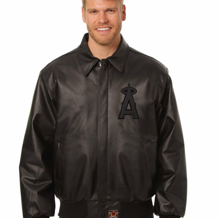 Los Angeles Angels All Leather Jacket