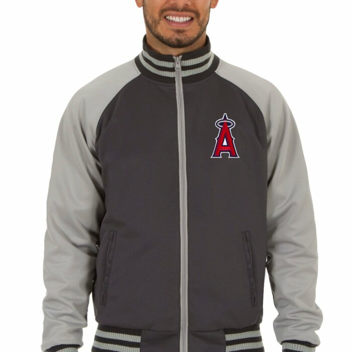 Los Angeles Angels Reversible Polyester Track Jacket