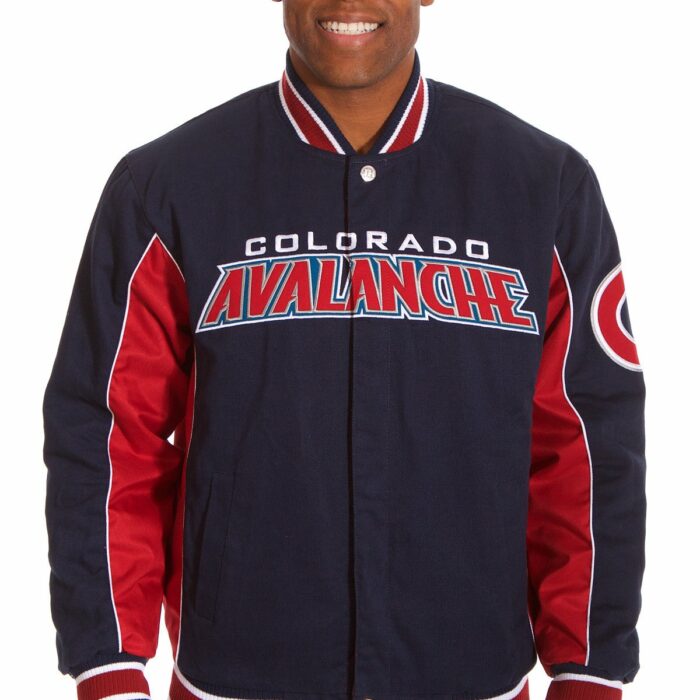 Colorado Avalanche Reversible Twill Jacket