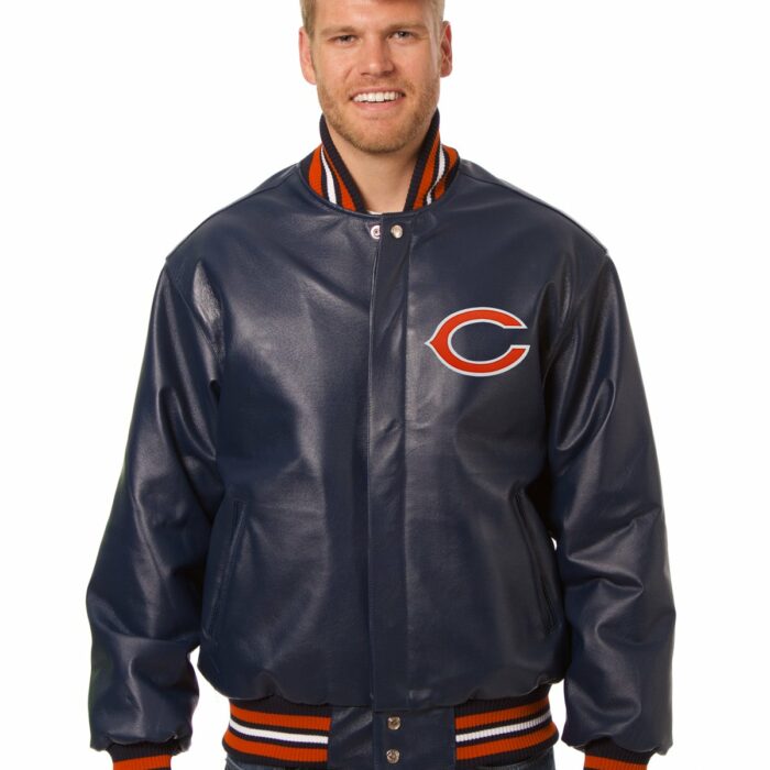 Chicago Bears Full Leather Jacket