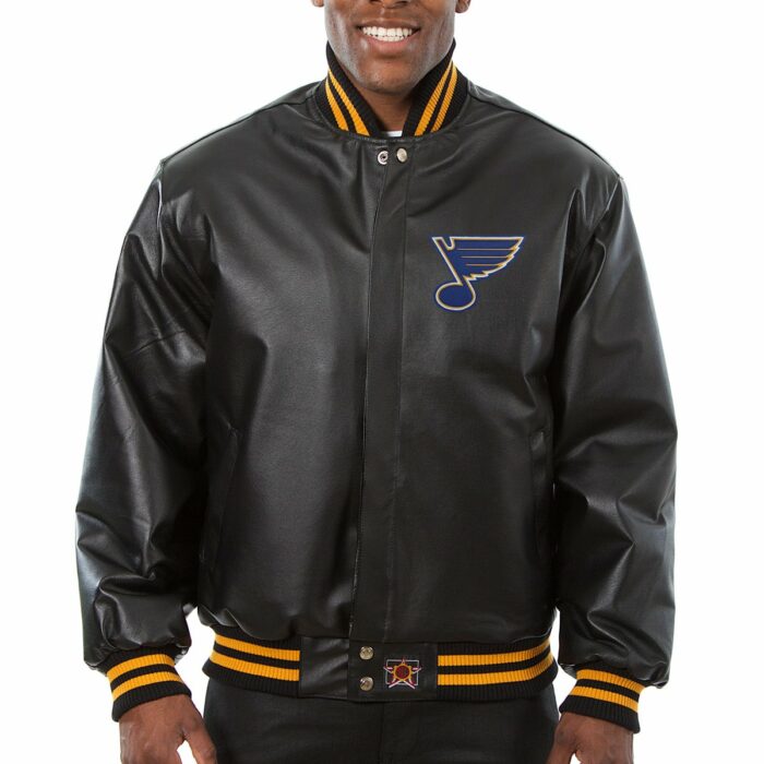 St. Louis Blues Full Leather Jacket