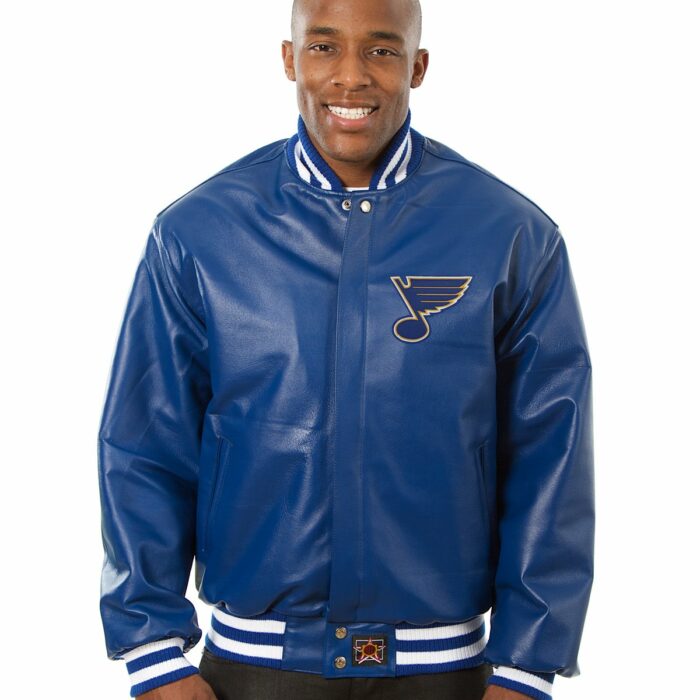 St. Louis Blues Full Leather Jacket