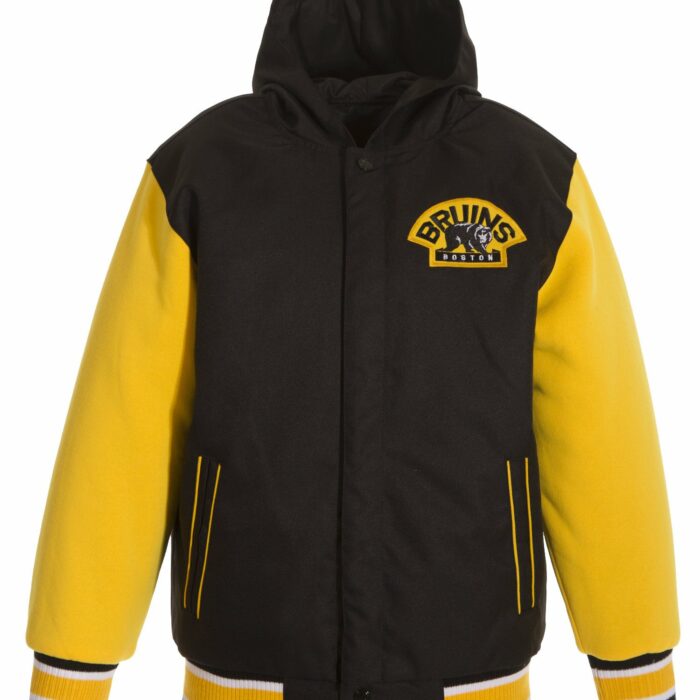 Boston Bruins Kid's Reversible Poly-Twill Jacket