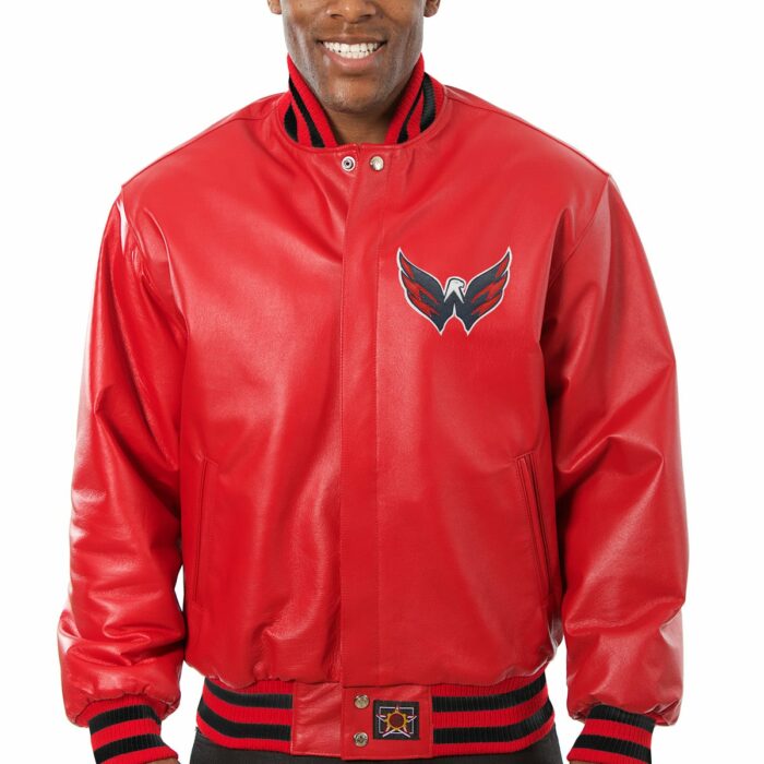 Washington Capitals Full Leather Jacket