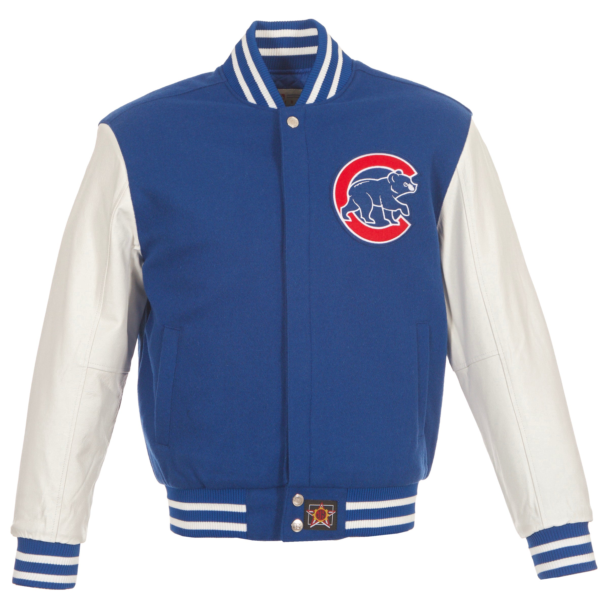 Chicago Cubs Wool and Leather Jacket