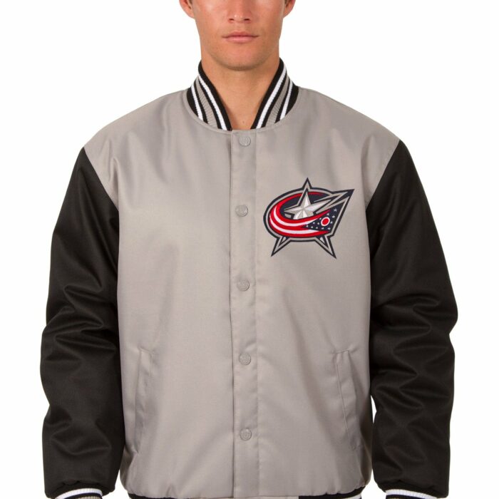 Columbus Blue Jackets Poly-Twill Jacket