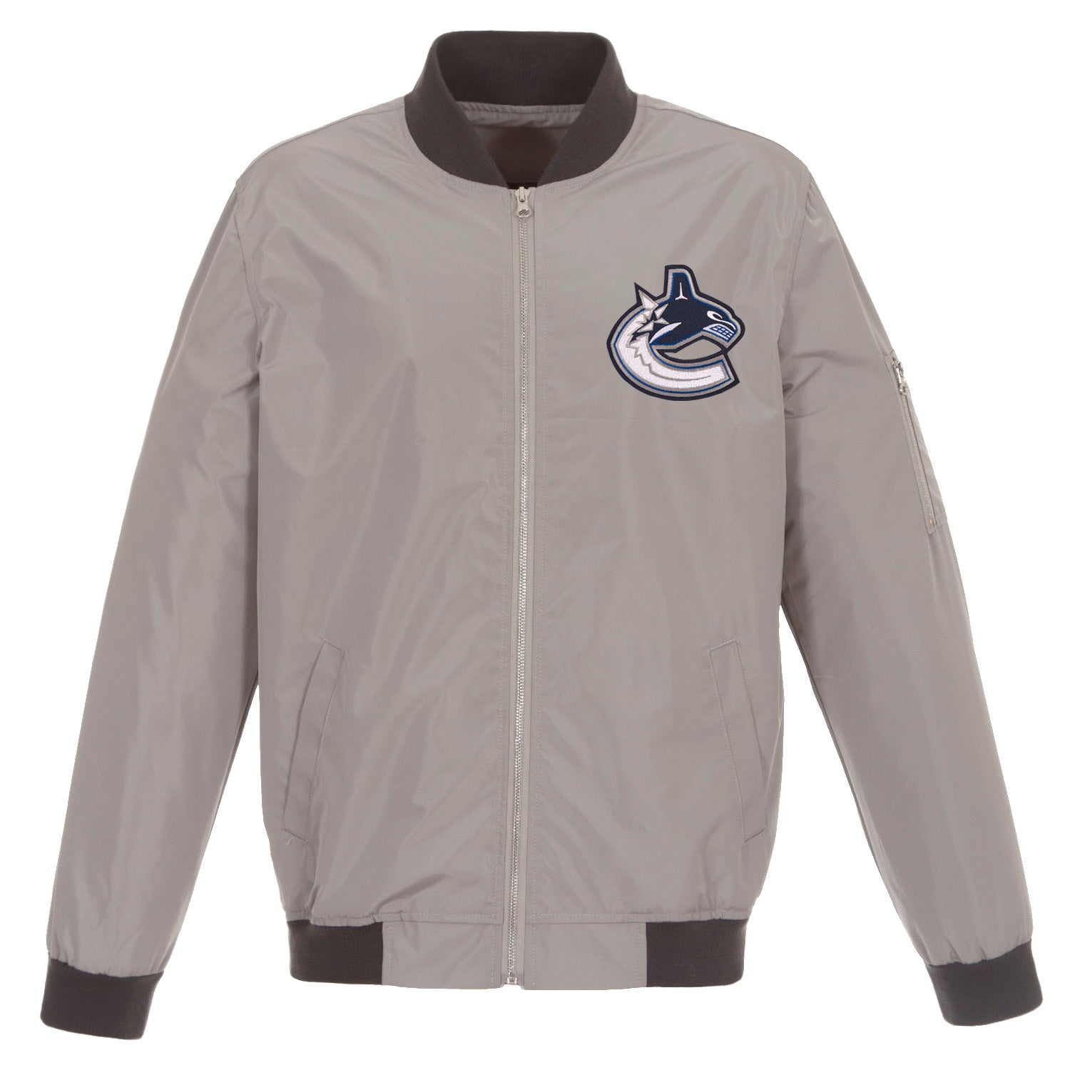 Vancouver Canucks Nylon Bomber Jacket