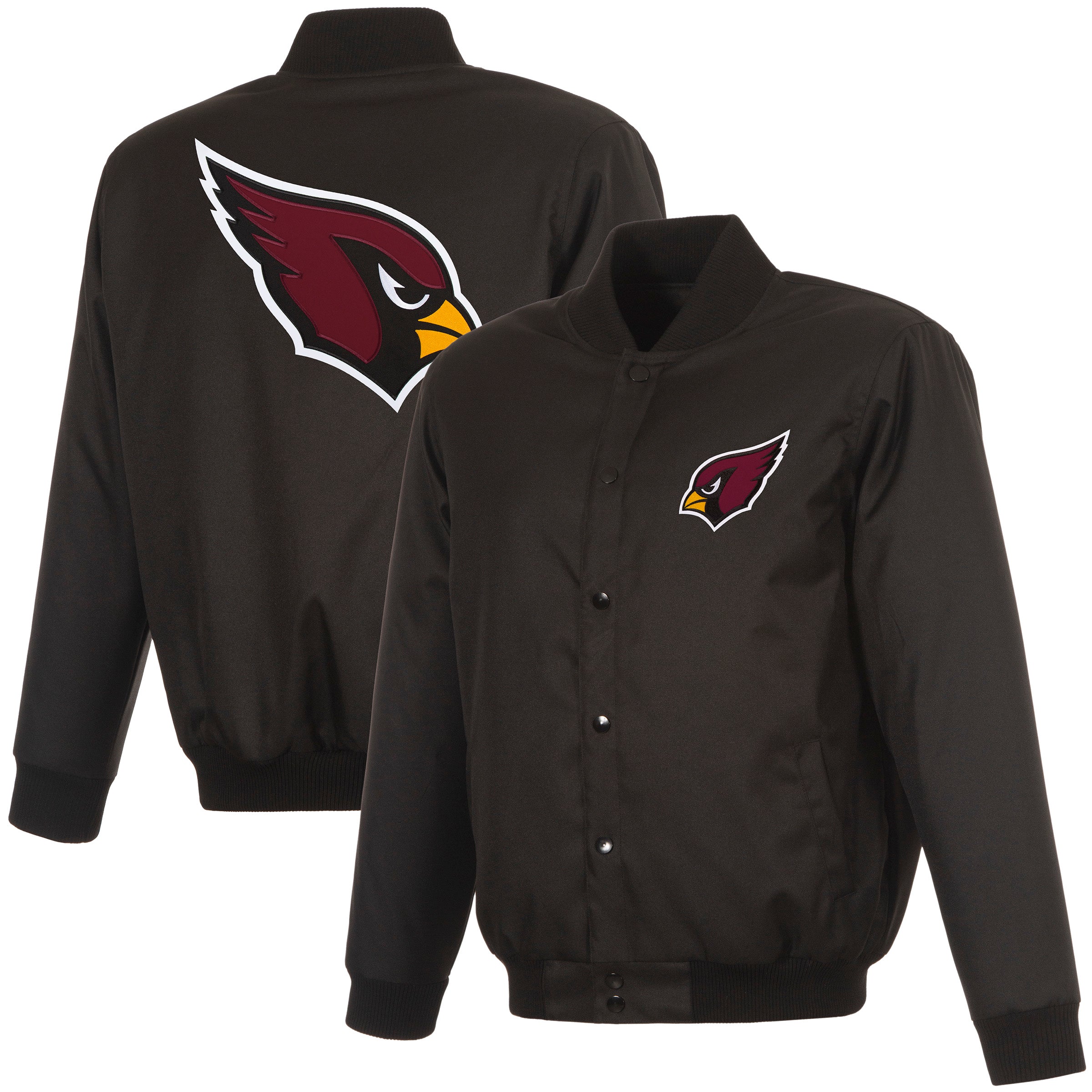 Arizona Cardinals Poly-Twill Jacket (Front Logo Only)