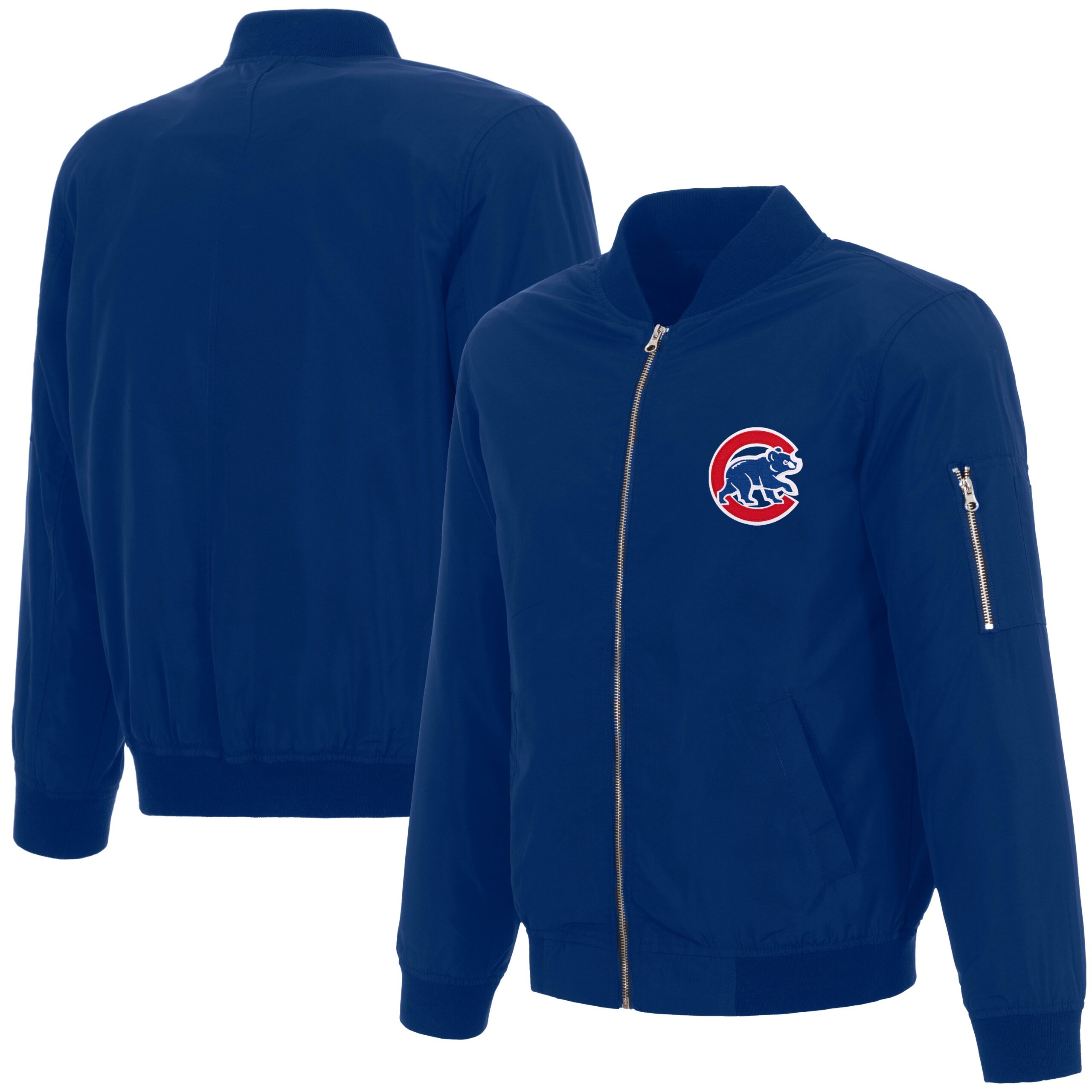 Chicago Cubs Nylon Bomber Jacket