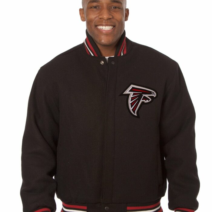 Atlanta Falcons Embroidered Wool Jacket