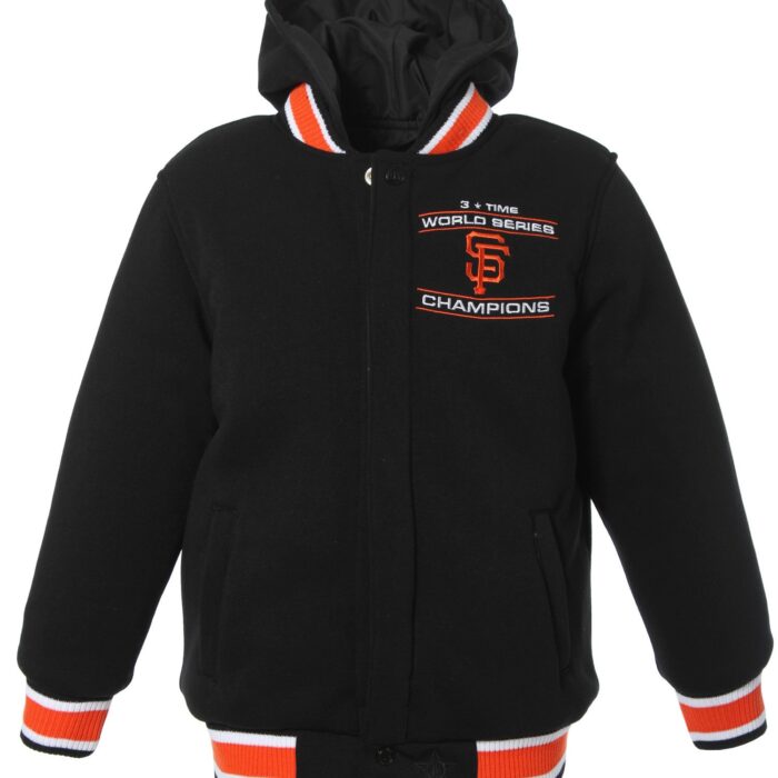 San Francisco Giants Kid's Reversible Fleece Jacket