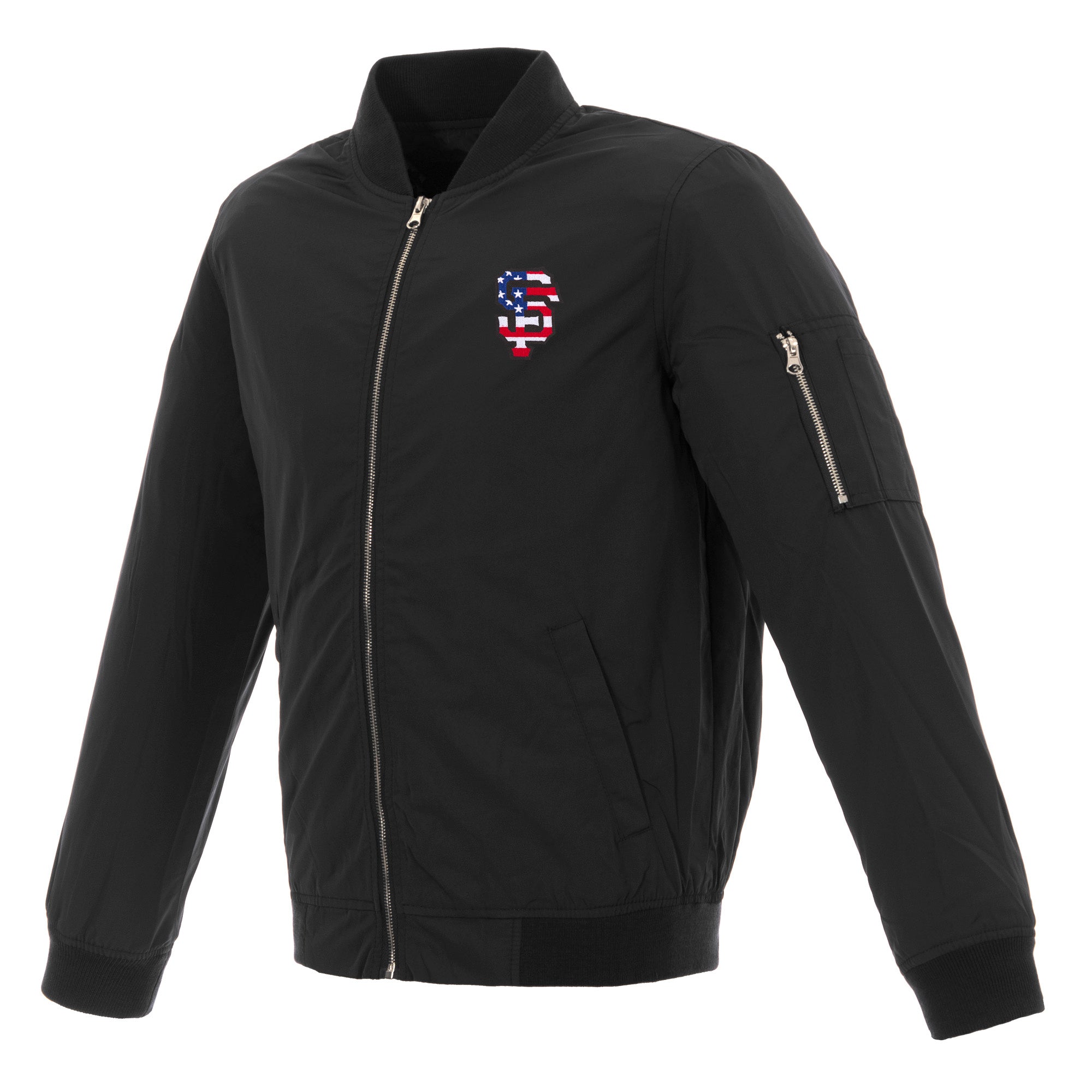 San Francisco Giants Americana Nylon Bomber Jacket