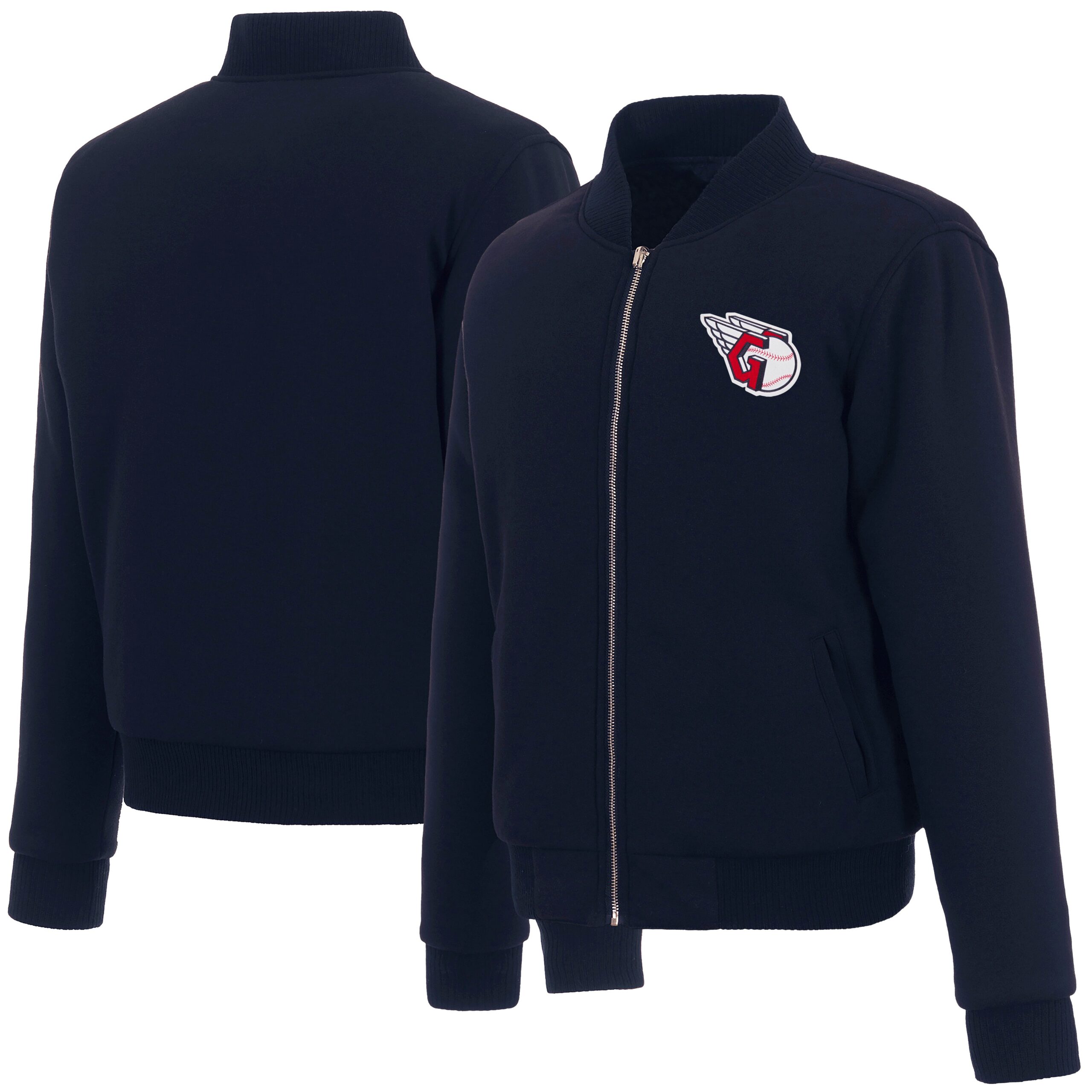 Cleveland Guardians Ladies Reversible Fleece Jacket