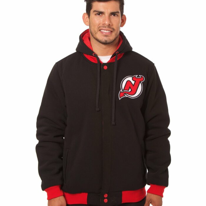 New Jersey Devils Reversible Fleece Jacket