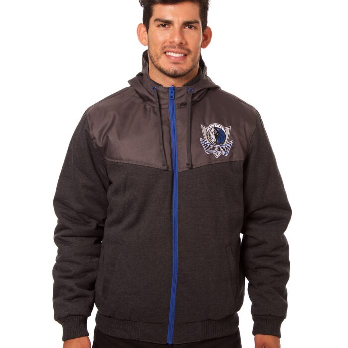 Dallas Mavericks Reversible Fleece Jacket