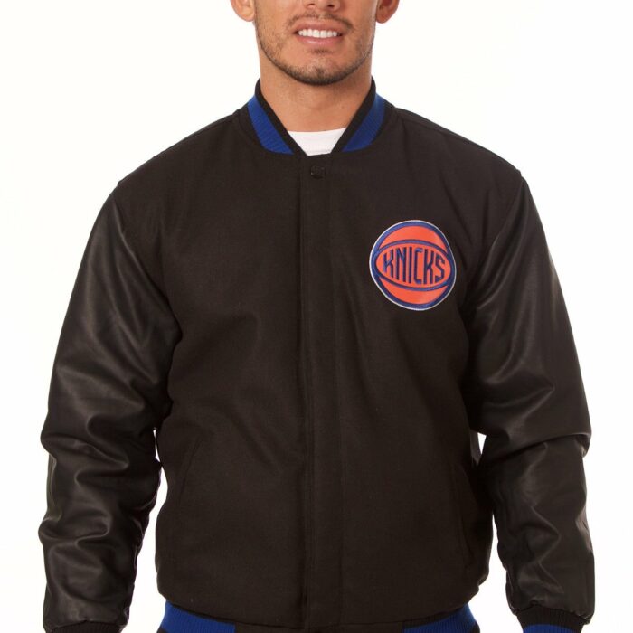 New York Knicks Reversible Melton Jacket