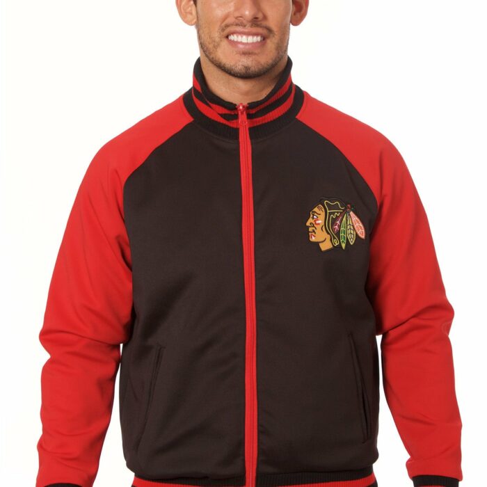 Chicago Blackhawks Reversible Polyester Track Jacket