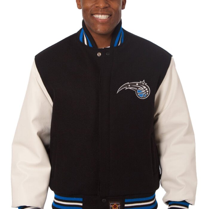 Orlando Magic Domestic Wool and Leather Jacket