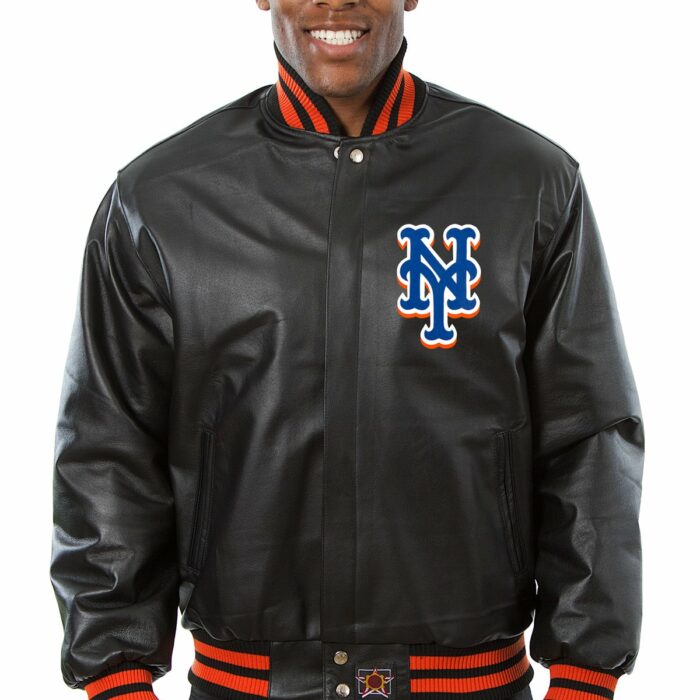 New York Mets Full Leather Jacket