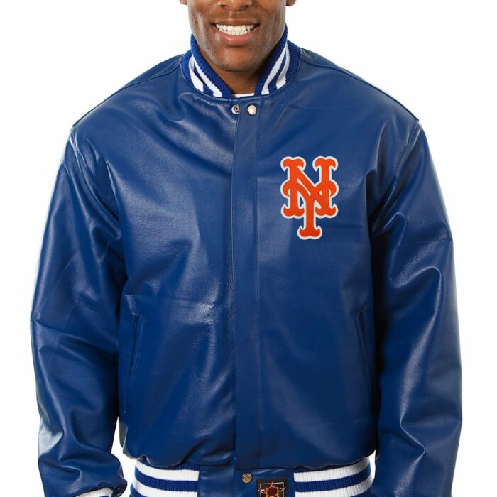 New York Mets Full Leather Jacket