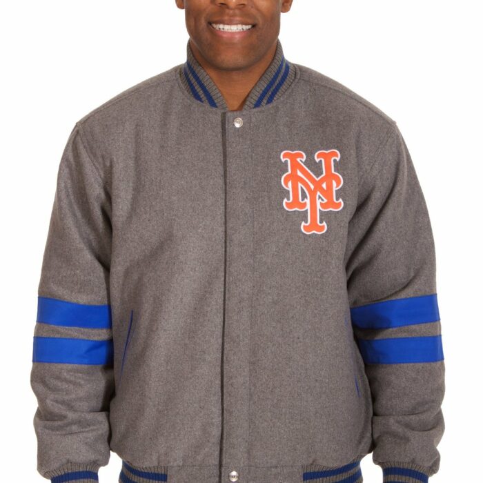 New York Mets Reversible Wool Jacket