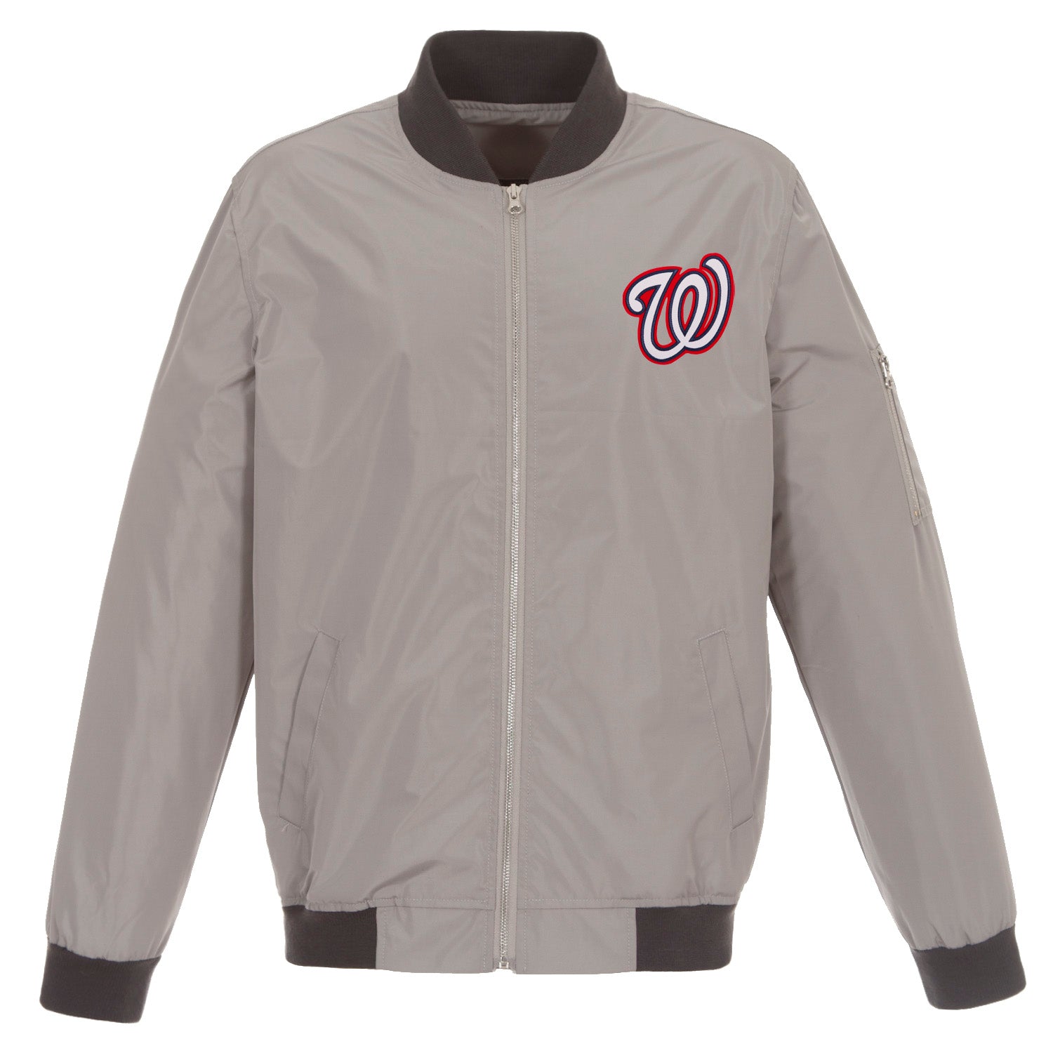 Washington Nationals Nylon Bomber Jacket