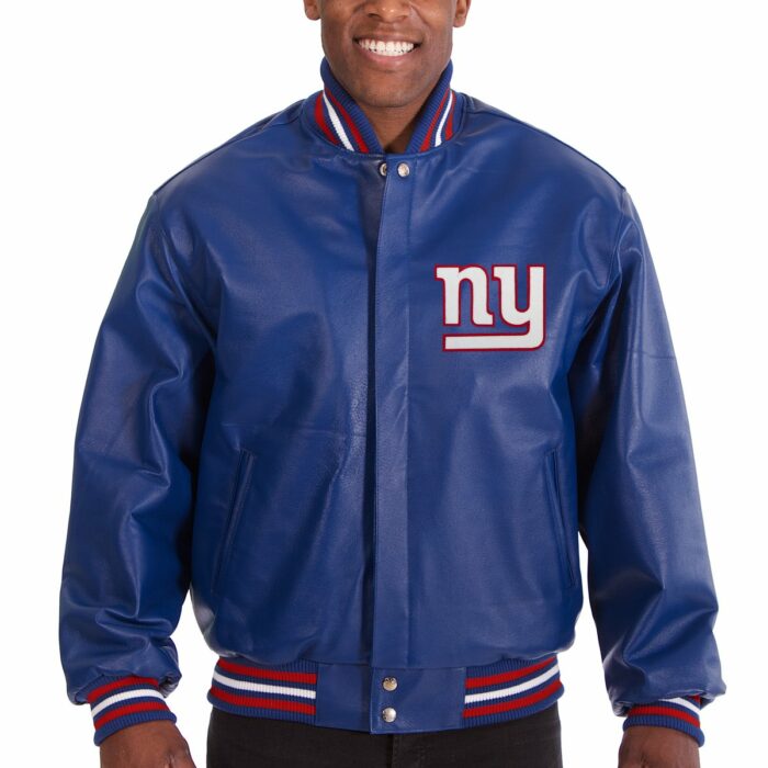 New York Giants Full Leather Jacket