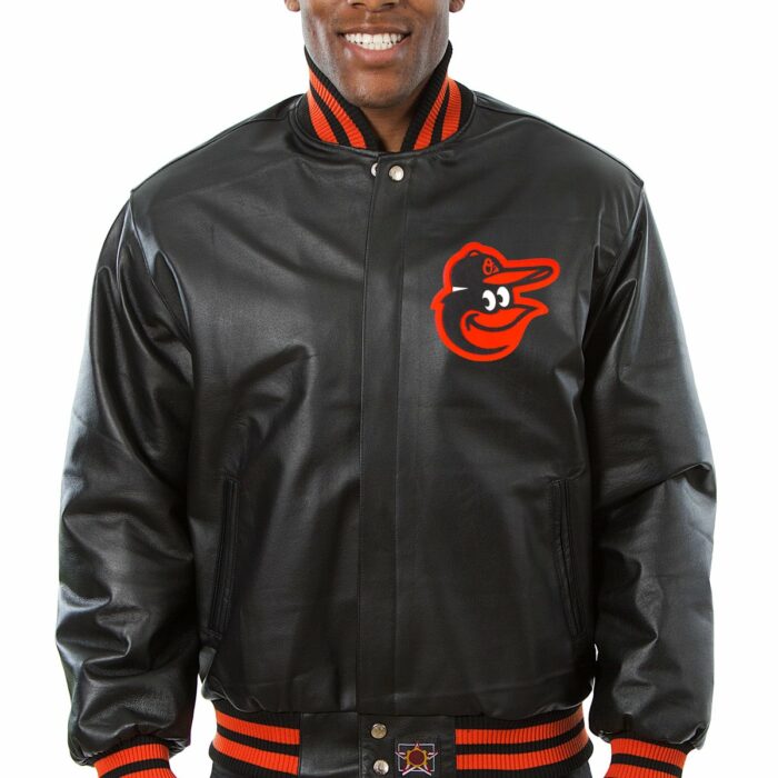 Baltimore Orioles Full Leather Jacket