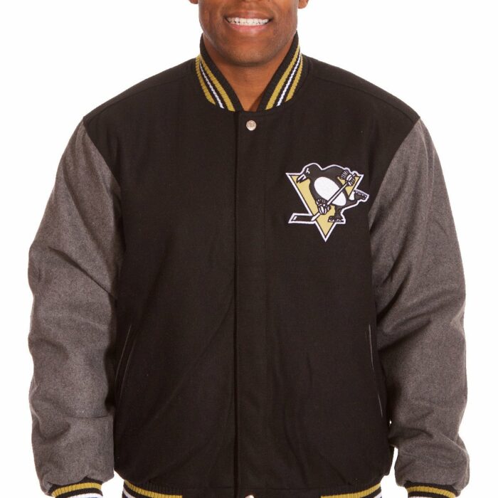 Pittsburgh Penguins Reversible Wool Jacket