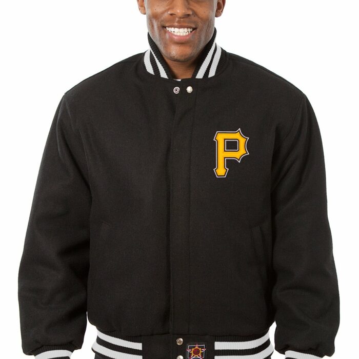 Pittsburgh Pirates Embroidered Wool Jacket