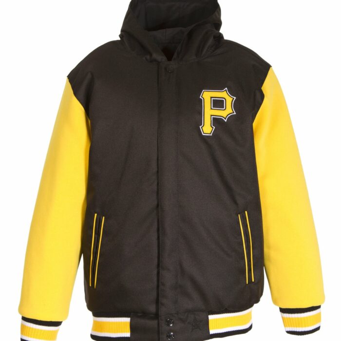 Pittsburgh Pirates Kid's Reversible Poly-Twill Jacket