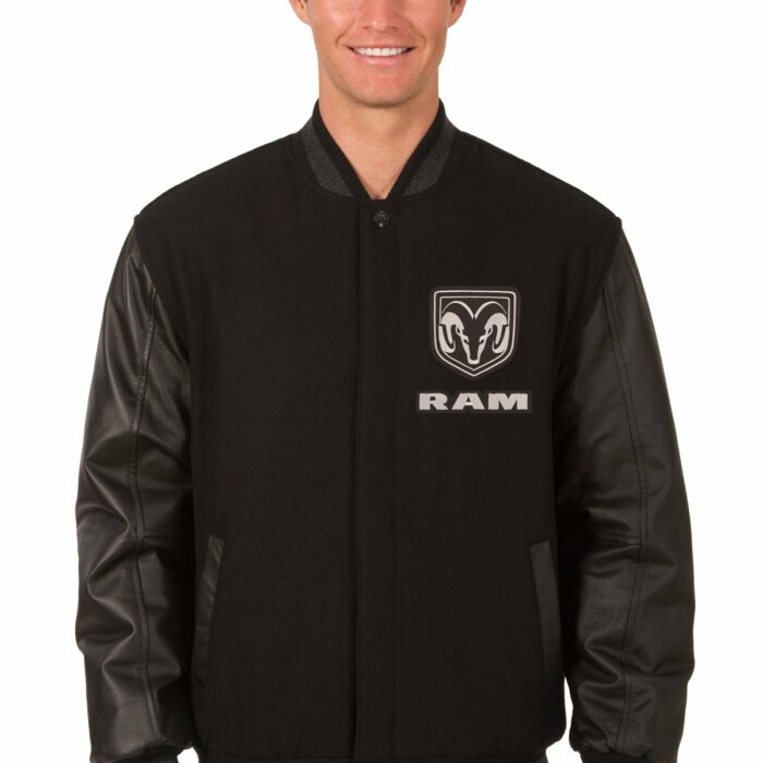 Ram Wool and Leather Reversible Jacket