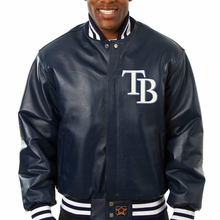 Tampa Bay Rays Full Leather Jacket