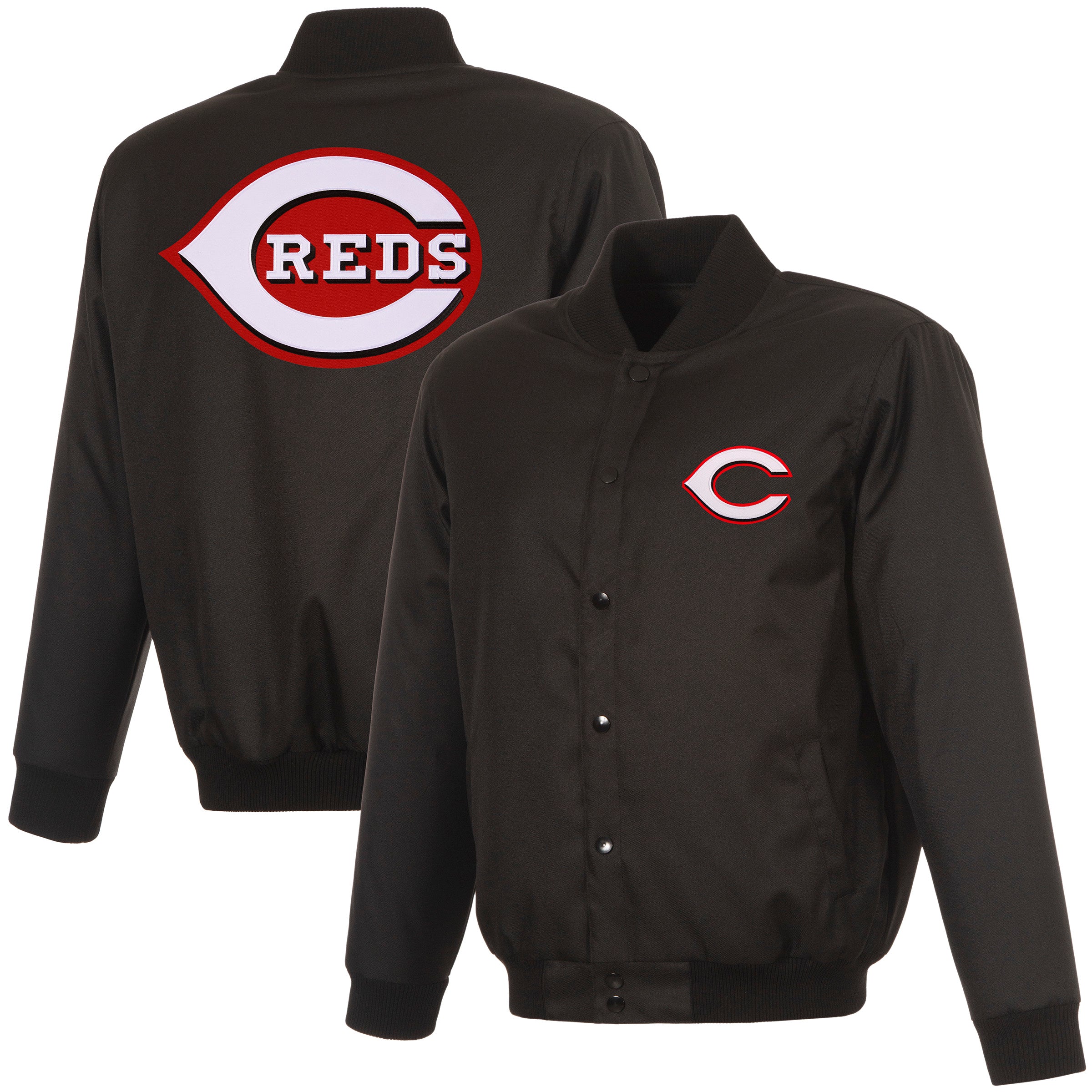 Cincinnati Reds Poly-Twill Jacket