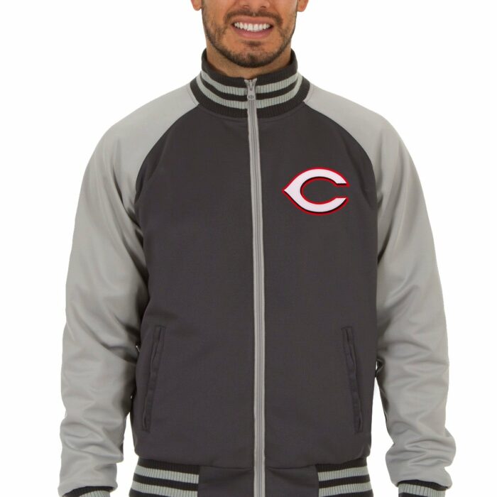 Cincinnati Reds Reversible Polyester Track Jacket