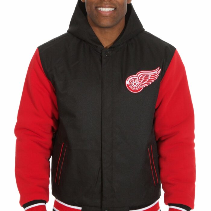 Detroit Red Wings Reversible Poly-Twill Jacket