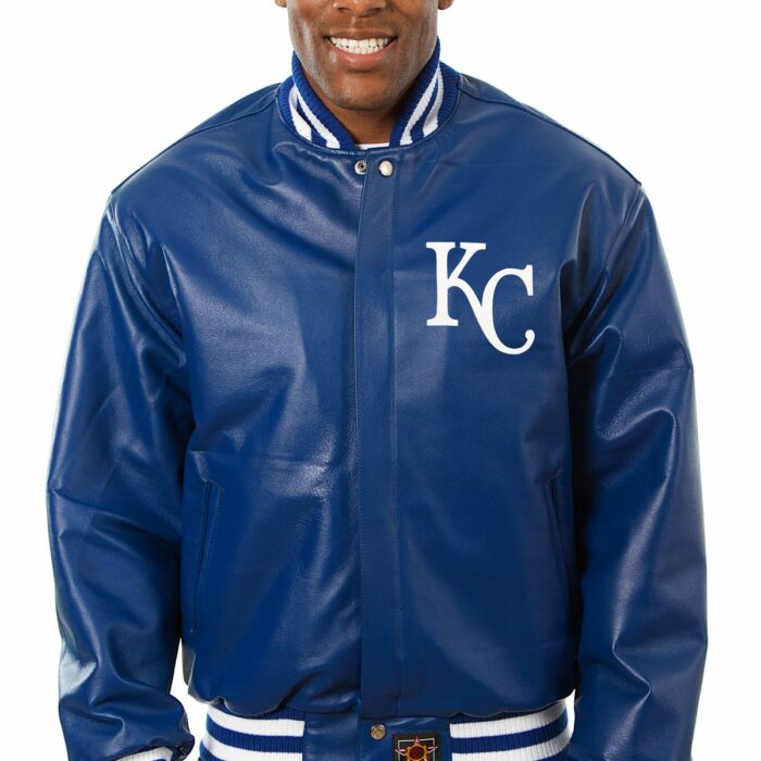 Kansas City Royals Full Leather Jacket