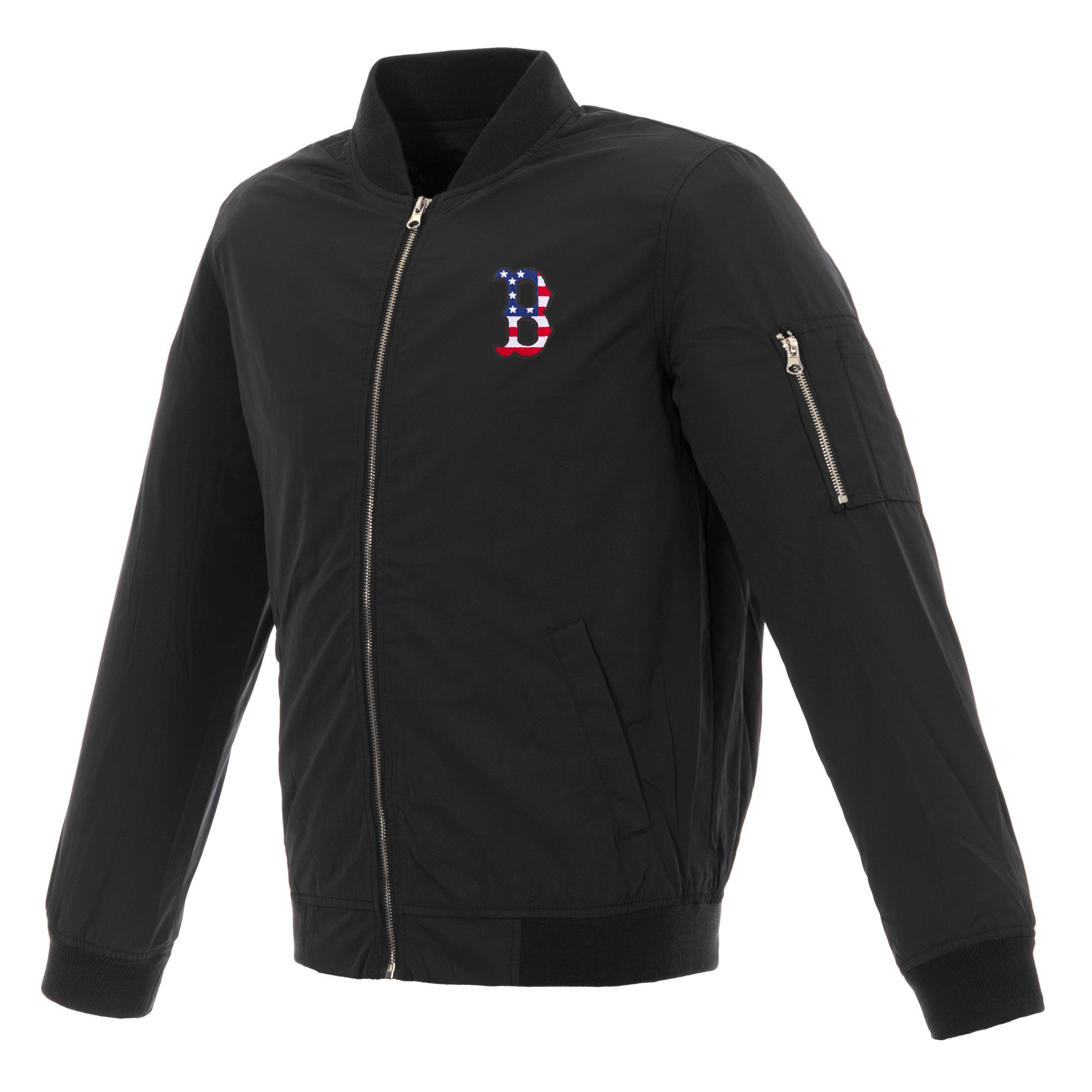 Boston Red Sox Americana Nylon Bomber Jacket