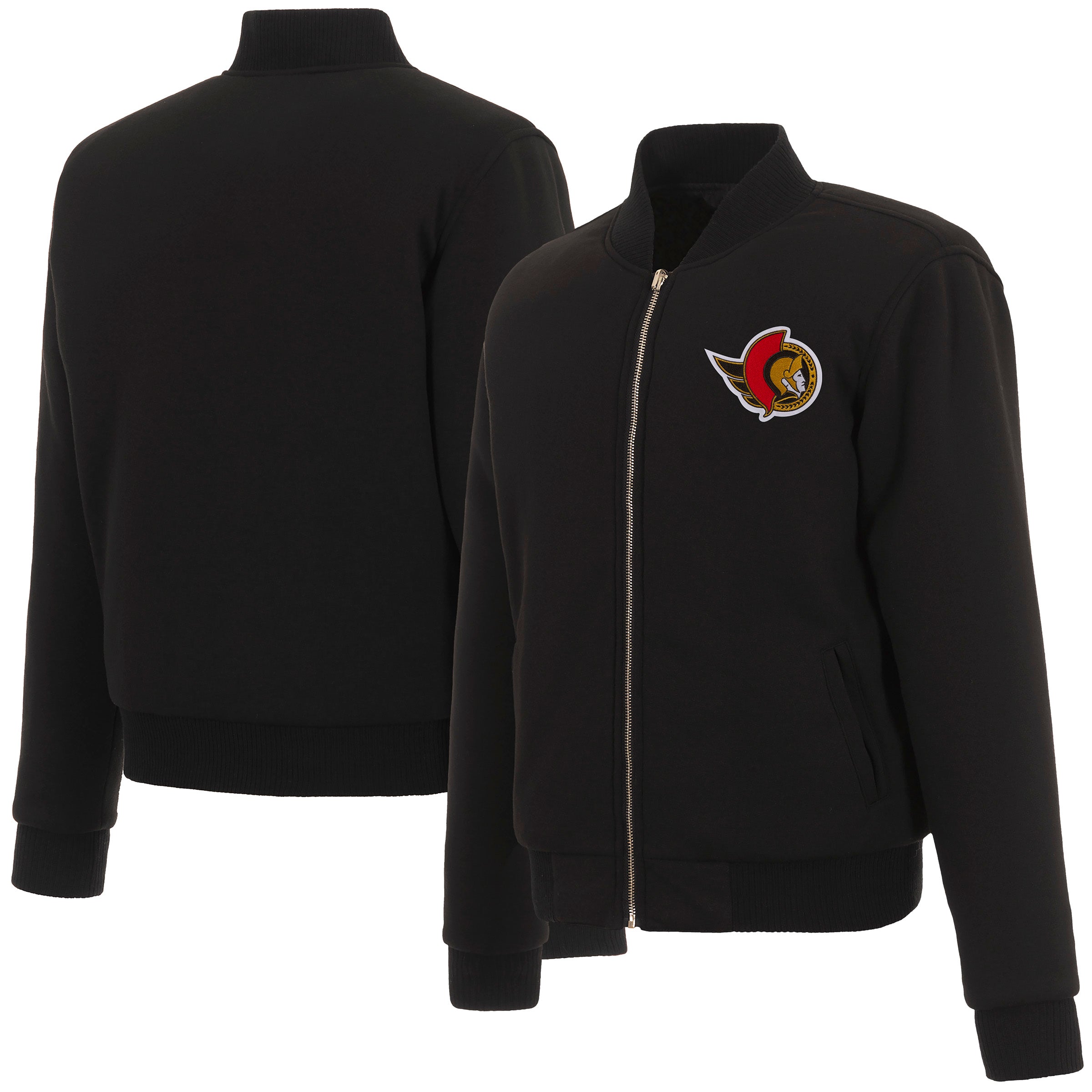 Ottawa Senators Ladies Reversible Fleece Jacket
