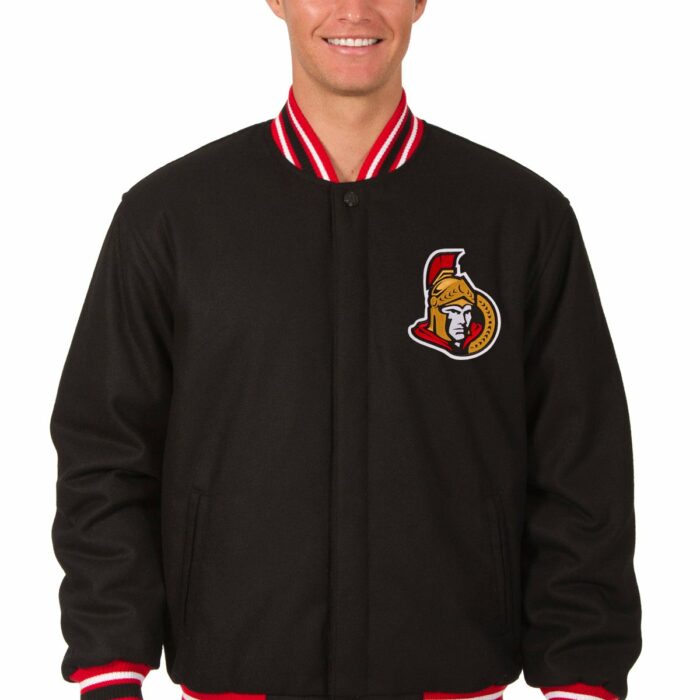 Ottawa Senators All-Wool Reversible Jacket