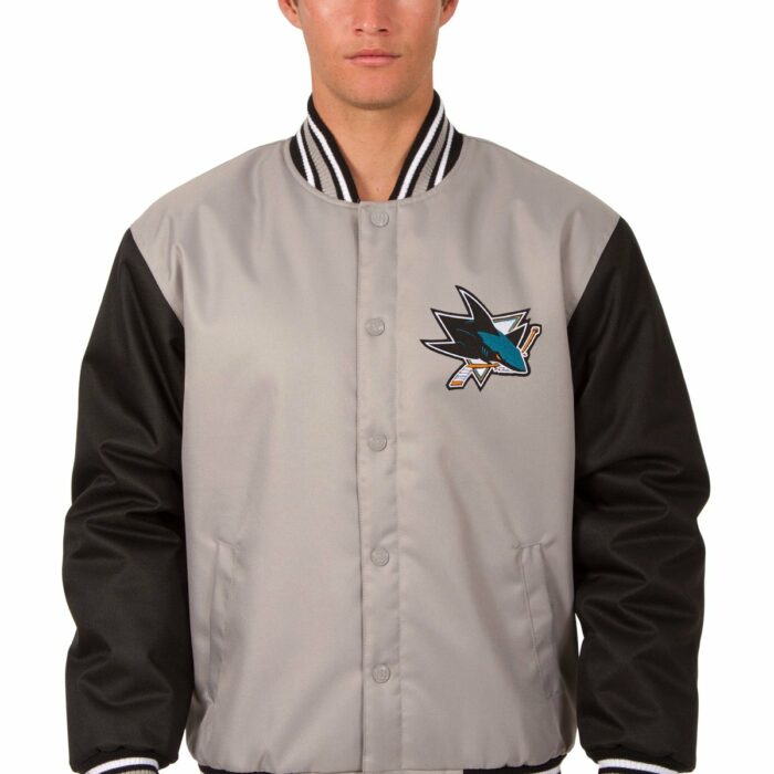 San Jose Sharks Poly-Twill Jacket