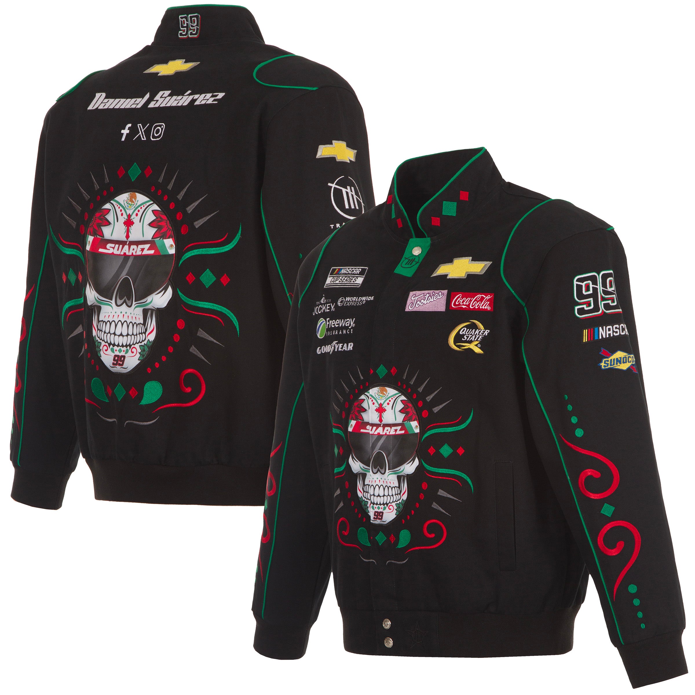 Daniel Suarez Skull Twill Jacket