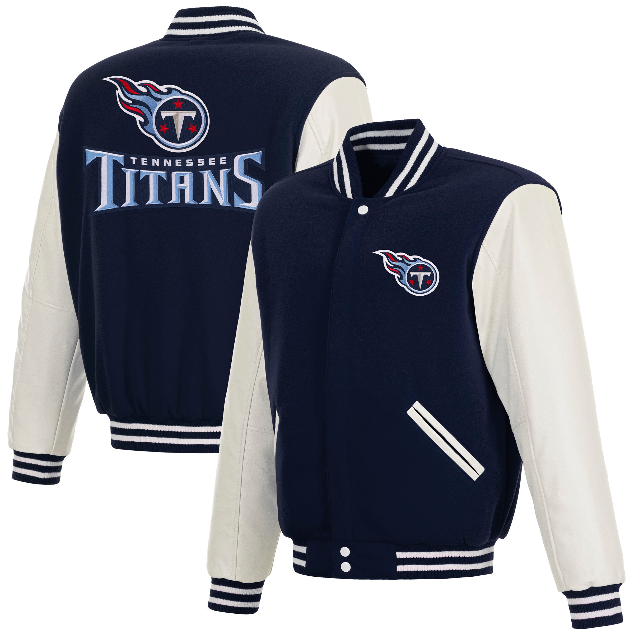 Tennessee Titans Reversible Varsity Jacket