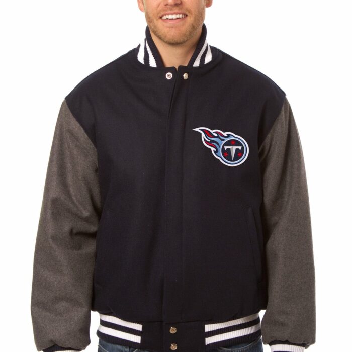 Tennessee Titans Embroidered Wool Jacket